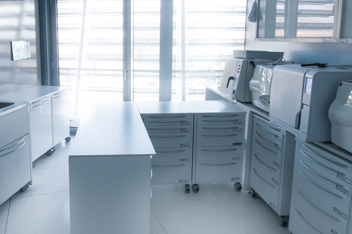 reparto sterilizzazione dentista futura